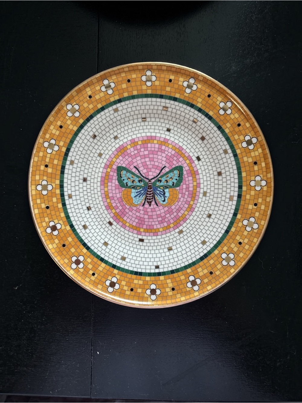 Anthropologie Bistro Garden Dessert Plate NWOT